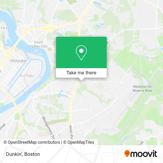 Dunkin' map