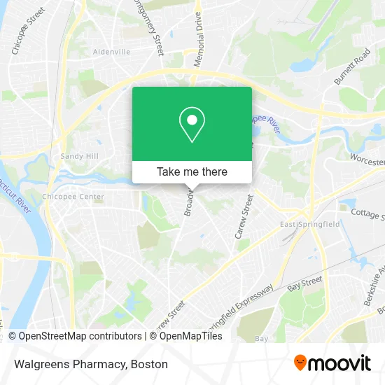 Walgreens Pharmacy map