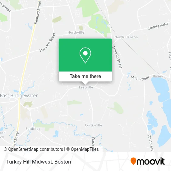 Turkey Hill Midwest map