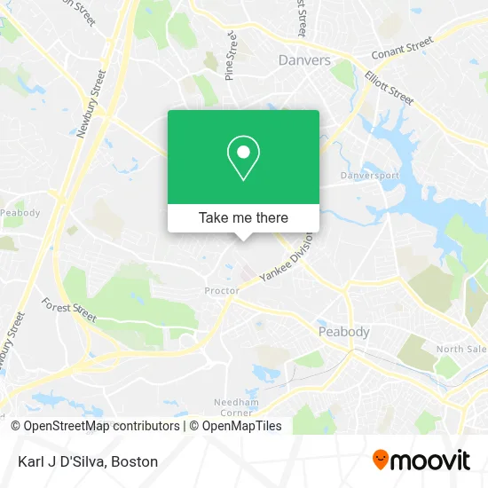 Karl J D'Silva map