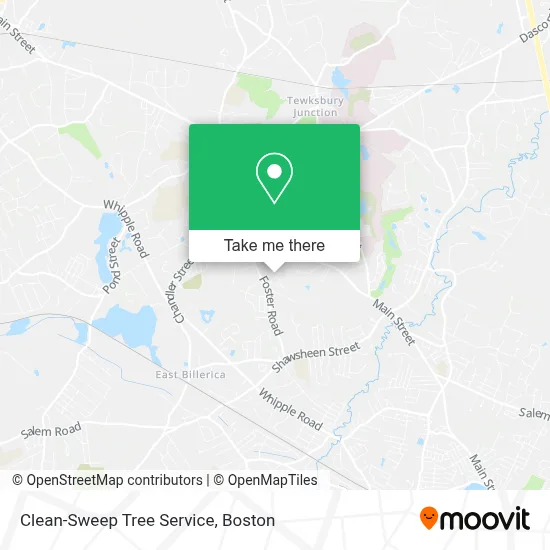 Clean-Sweep Tree Service map