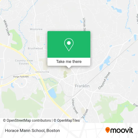 Horace Mann School map