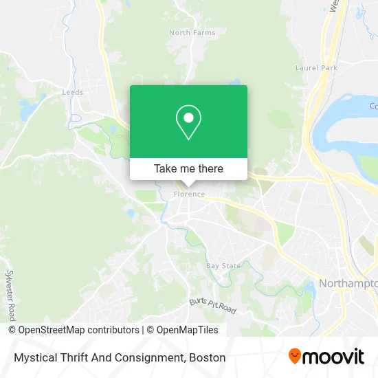 Mystical Thrift And Consignment map