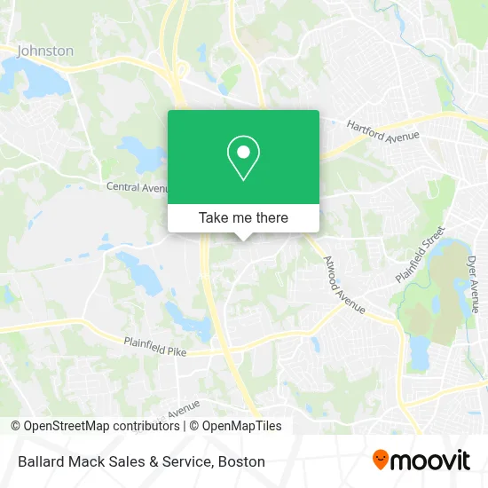 Ballard Mack Sales & Service map