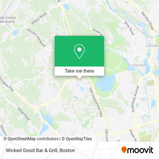 Wicked Good Bar & Grill map