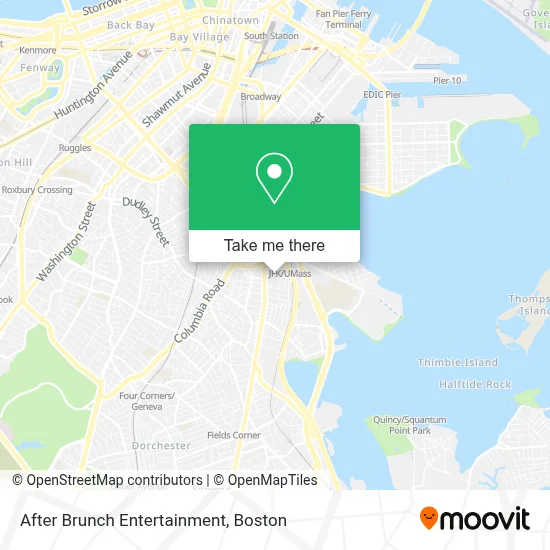 After Brunch Entertainment map