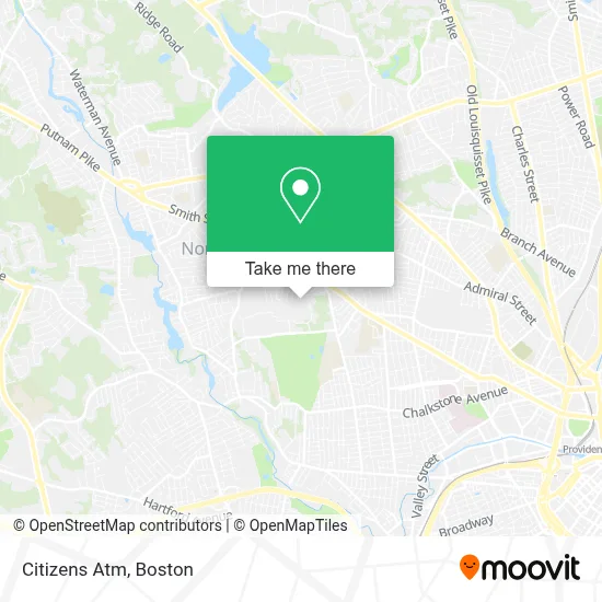 Citizens Atm map