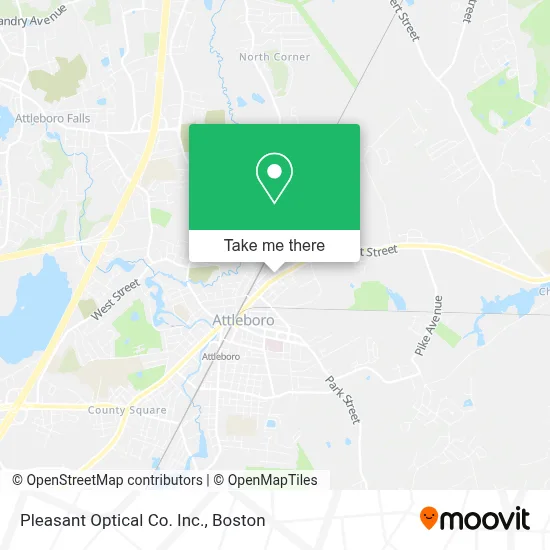 Pleasant Optical Co. Inc. map