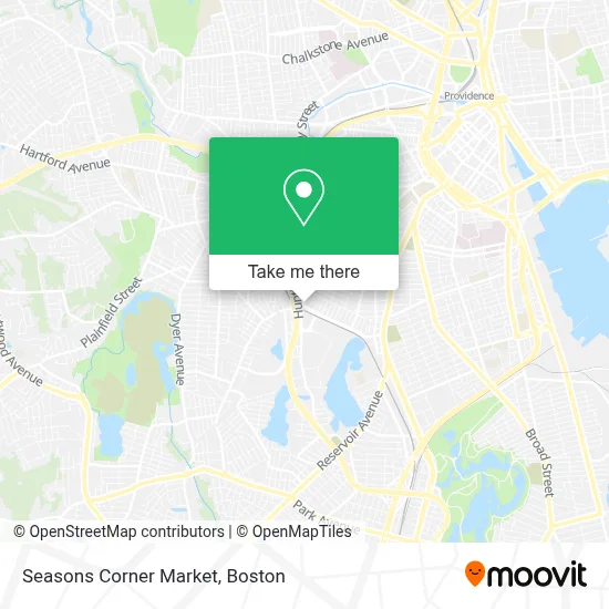 Seasons Corner Market map