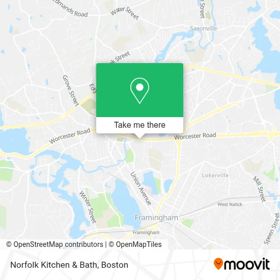 Norfolk Kitchen & Bath map