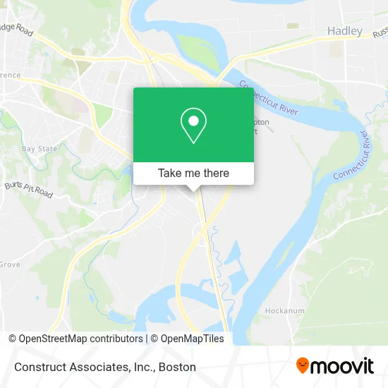 Construct Associates, Inc. map