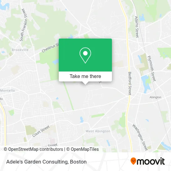 Adele's Garden Consulting map