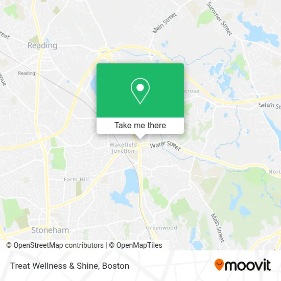 Treat Wellness & Shine map