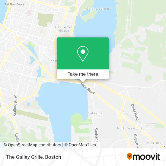 The Galley Grille map