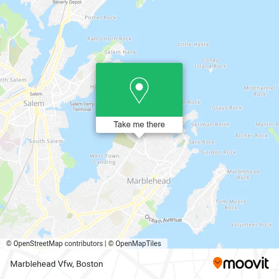 Marblehead Vfw map