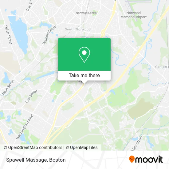 Spawell Massage map