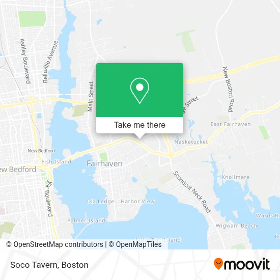 Soco Tavern map