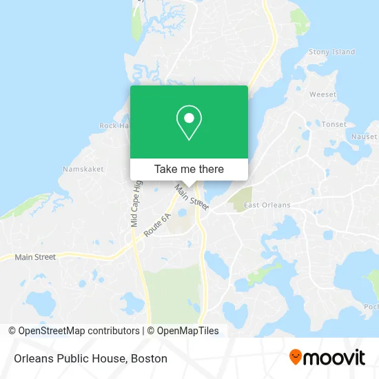 Orleans Public House map