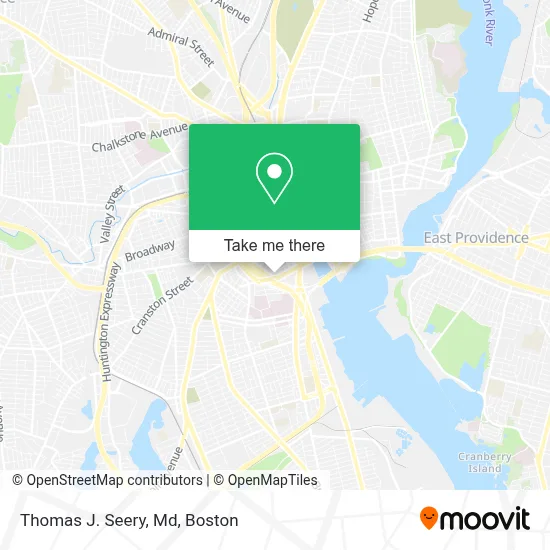 Thomas J. Seery, Md map