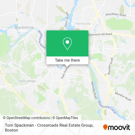 Tom Spackman - Crossroads Real Estate Group map