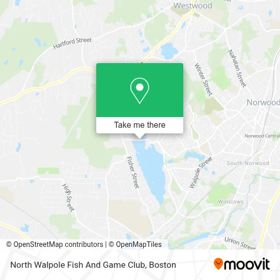 North Walpole Fish And Game Club map