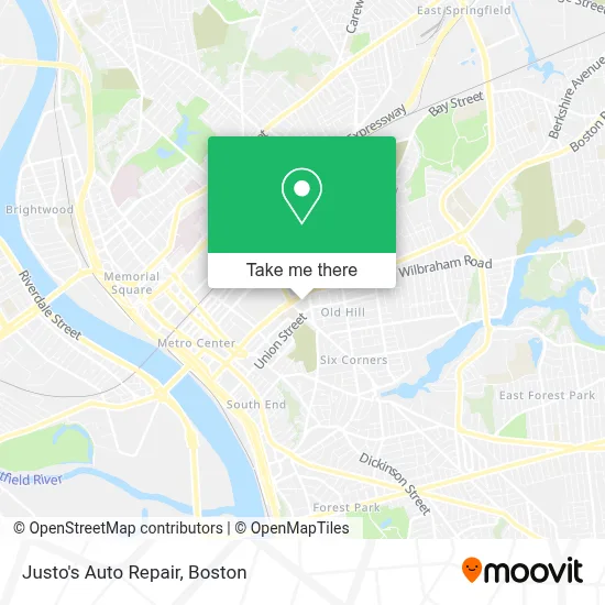 Justo's Auto Repair map