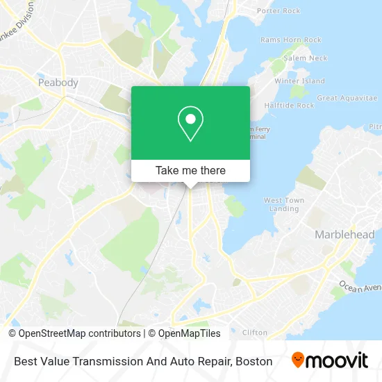 Best Value Transmission And Auto Repair map