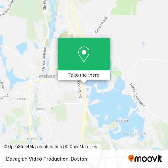 Davagian Video Production map