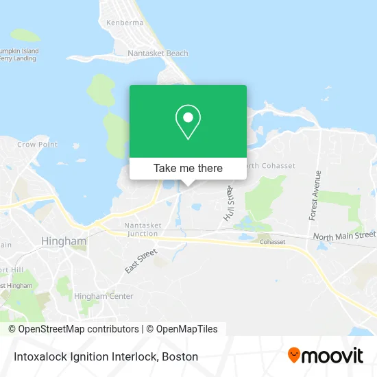 Intoxalock Ignition Interlock map