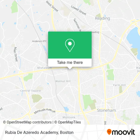 Rubia De Azeredo Academy map