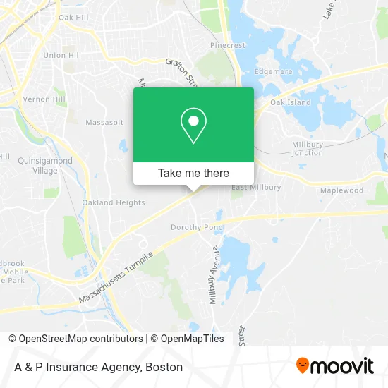 A & P Insurance Agency map