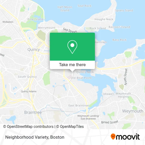 Neighborhood Variety map