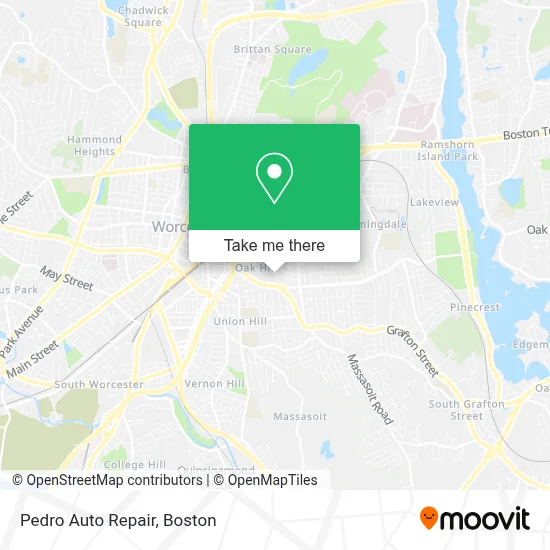 Pedro Auto Repair map