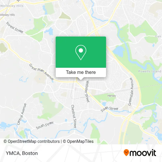 Ymca map