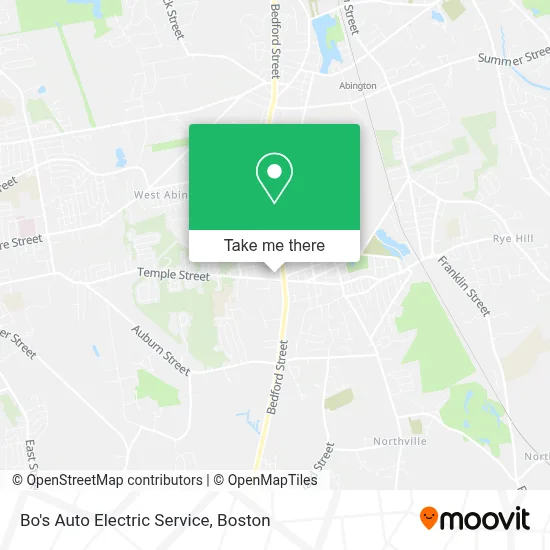 Bo's Auto Electric Service map