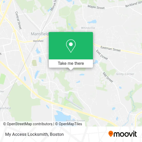 My Access Locksmith map