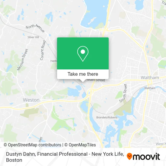 Dustyn Dahn, Financial Professional - New York Life map