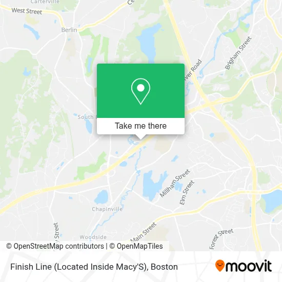 Finish Line (Located Inside Macy'S) map