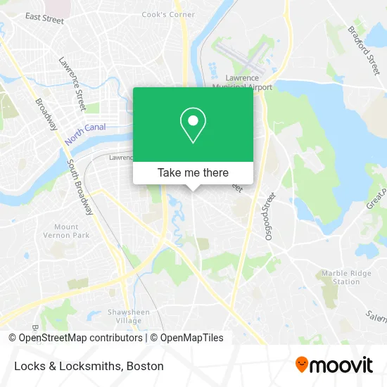 Locks & Locksmiths map