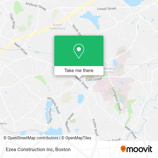 Ezea Construction Inc map