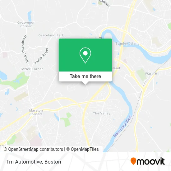 Tm Automotive map