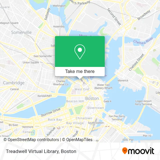 Treadwell Virtual Library map