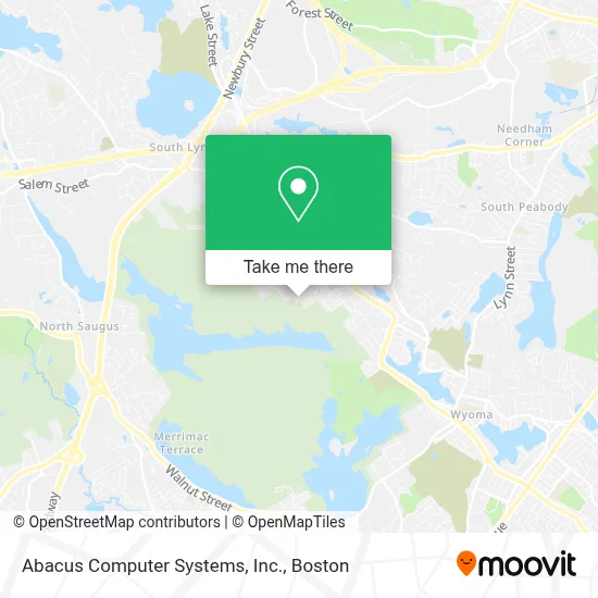 Abacus Computer Systems, Inc. map
