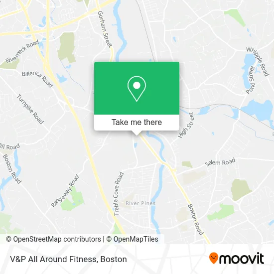 V&P All Around Fitness map