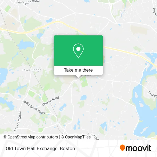 Old Town Hall Exchange map