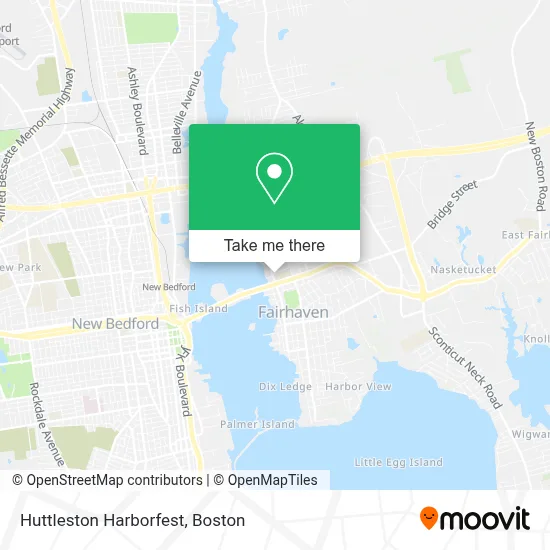 Huttleston Harborfest map