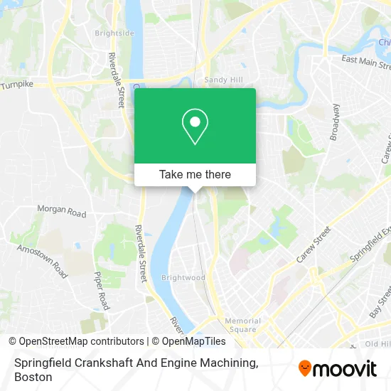 Springfield Crankshaft And Engine Machining map