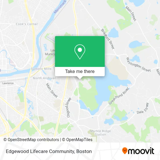 Edgewood Lifecare Community map