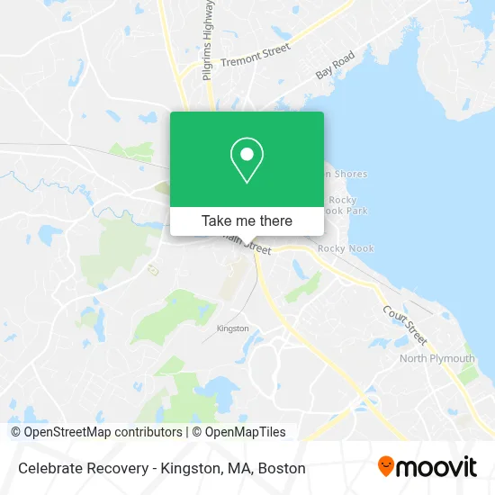 Celebrate Recovery - Kingston, MA map
