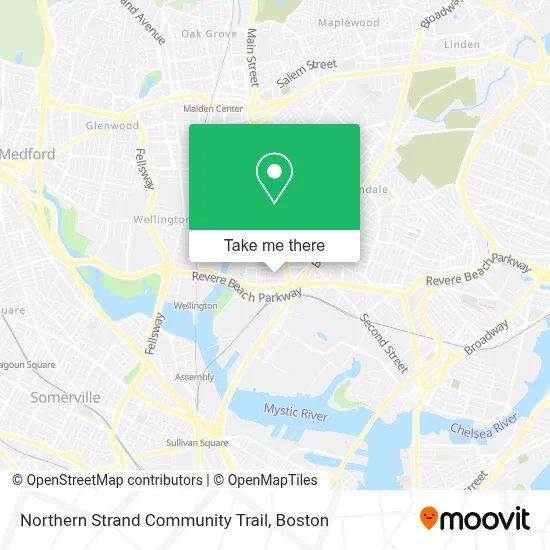 Northern Strand Community Trail map